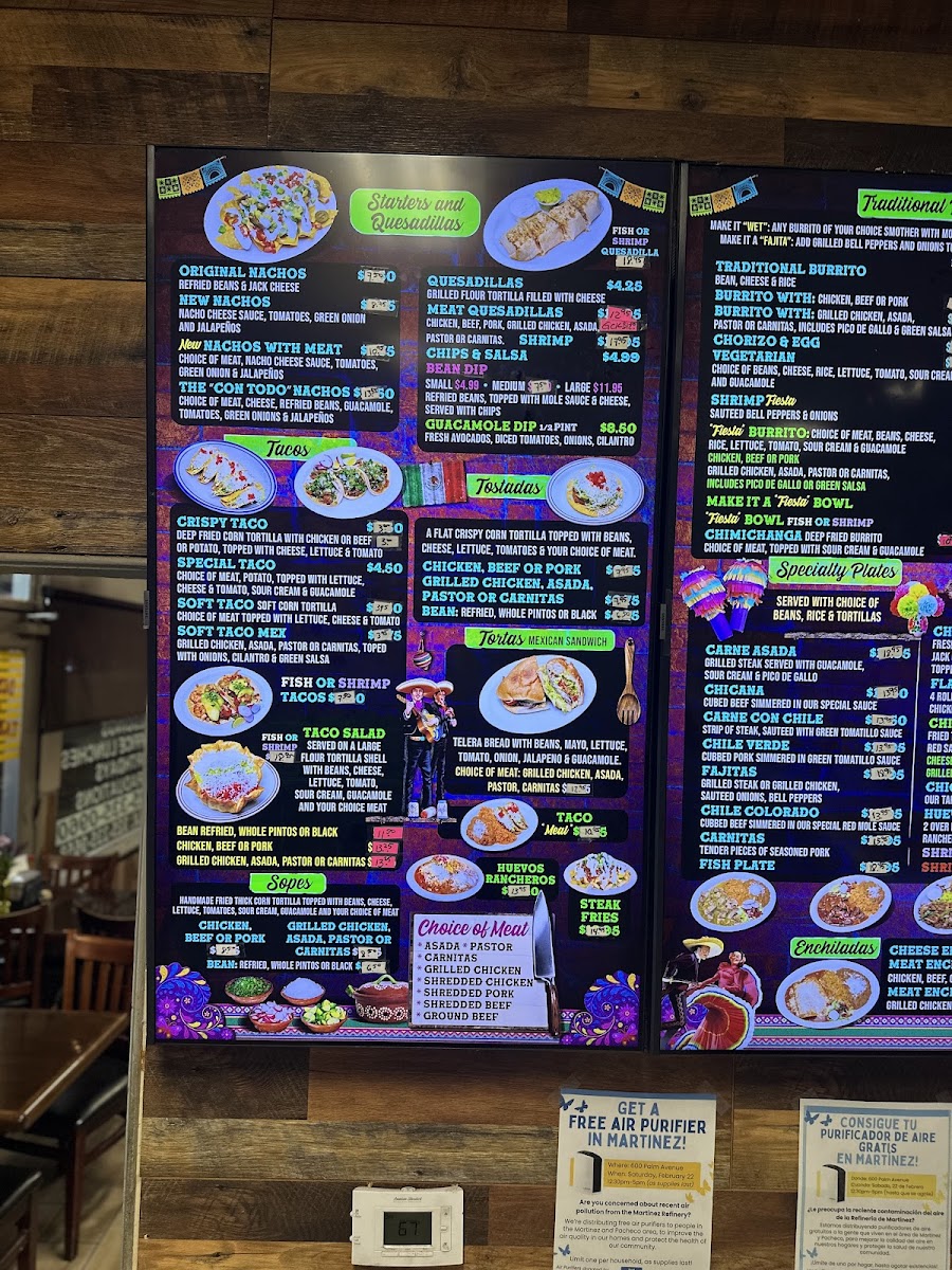 Restaurant Cinco de Mayo Menu - Image 1